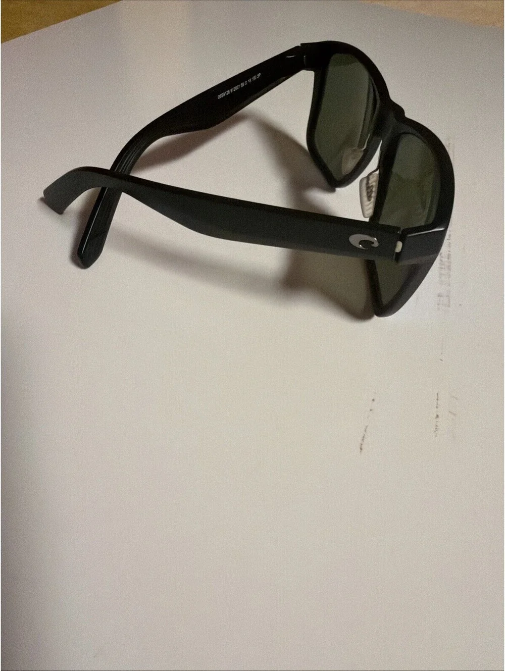 Costa Los Alijos Black Frame Blue Polarized Glasses
